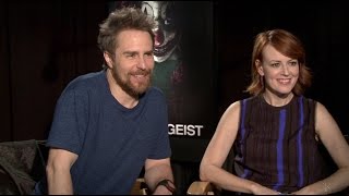 Poltergeist’s Sam Rockwell and Rosemarie DeWitt Play “Save or Kill” [upl. by Haldas]