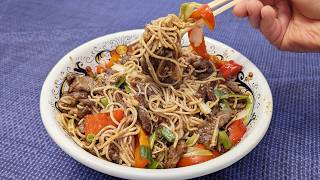 Yes Beef amp Noodle Stir Fry  easy and delicious [upl. by Sherri345]