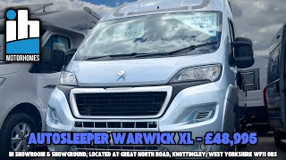 Autosleeper Warwick XL  Luxury Campervan  £48995  2015  38784 Miles [upl. by Sulihpoeht]