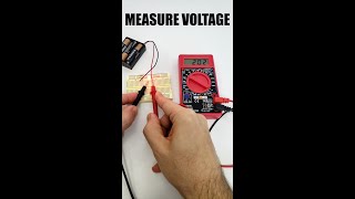 How to Measure Voltage with a Multimeter [upl. by Nyladgam]