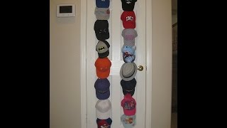 REVIEW Baseball Cap Rack Storage by BloodlineSports HatRack [upl. by Ahsinehs]