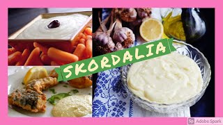 Best Skordalia  Greek Garlic SauceDip [upl. by Nyvets712]