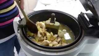 Tefal Actifry All in one meal chicken and pineapple [upl. by Emmi]