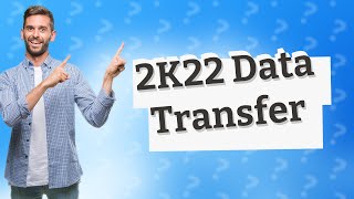 How do I transfer 2k22 data from PS4 to PS5 [upl. by Saphra236]