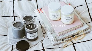 DIY Scented Soy Wax Candles [upl. by Annert]