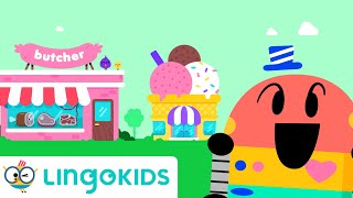 GROCERY STORE SONG 🛒🎶  Songs for Kids  Lingokids [upl. by Frayda972]