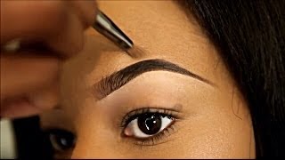 How to Quick amp Easy Eyebrows Sadé Ogun [upl. by Maggy]