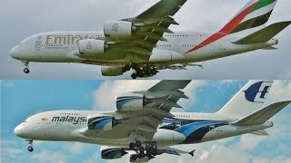 Airbus A380861 VS Airbus A380841 [upl. by Biddick312]