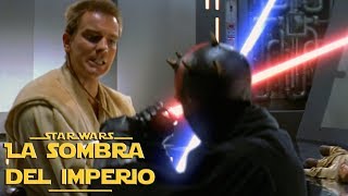 ¿Por Qué Darth Maul Perdió Contra Obi Wan Kenobi En La Amenaza Fantasma – Star Wars Episodio 1 [upl. by Des]