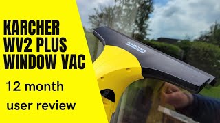 Karcher WV2 Plus Window Vacuum 12 month user review [upl. by Sualocin]