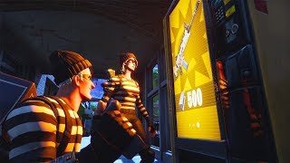 How to Steal from a Gold Vending Machine  Fortnite Short Film [upl. by Gennaro702]