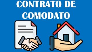 CONTRATO DE COMODATO  DERECHO CIVIL  CONTRATOS CIVILES [upl. by Aemat]