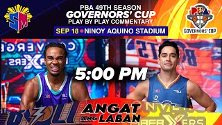 🔴LIVE MERALCO Bolts vs CONVERGE FiberXers Basketball │ PBA GOVERNORS CUP PlaybyPlay Reaction [upl. by Bessy]