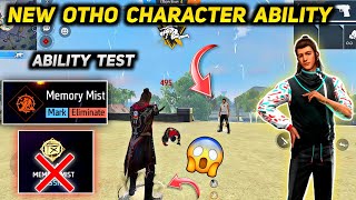 New Otho Character Skill Test  Free Fire Otho Character Ability Changed Test amp Gameplay [upl. by Akeit948]