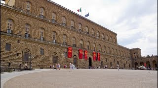 Palazzo Pitti Firenze Galleria Palatina e Appartamenti Reali  Pitti Palace in Florence [upl. by Hazmah121]