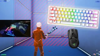 1 HOUR ASMR Keyboard Sounds 😴 ASMR 🏆 Fortnite Gameplay 144FPS [upl. by Chamberlain]