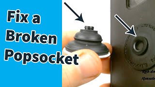 How to Fix a Broken Popsocket [upl. by Elamrej268]