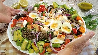 5 Ensaladas fáciles para Almuerzos y Cenas Cocina de Addy [upl. by Nhguahs929]