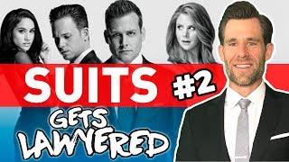 Real Lawyer Reacts to Suits Episode 2  Cell Phone Patent Problems [upl. by Suivatnom]