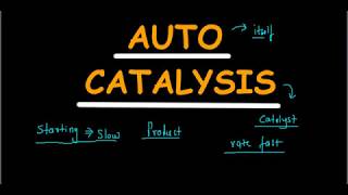 auto catalysis [upl. by Eigriv734]