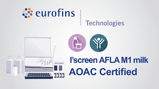 Iscreen AFLA M1 Milk  AOAC Certified ELISA Kit for the Detection of Aflatoxin M1 in Milk [upl. by Submuloc133]