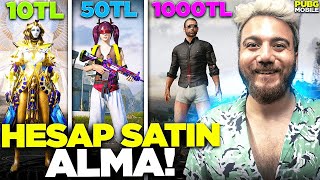 1 TLYE BUZ DİYARI OLAN HESAP SATIN ALMAK MÜMKÜN MÜ PUBG Mobile Random Hesap Satın Alma  GGŞA [upl. by Rattray369]