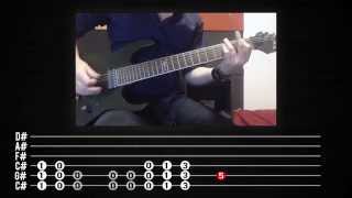 Linkin Park  Figure09 Guitar Tutorial w Tabs by Kirjai [upl. by Spiros]