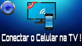 Como Conectar o Celular Na TV Com QUALQUER Android USB C [upl. by Gurias465]