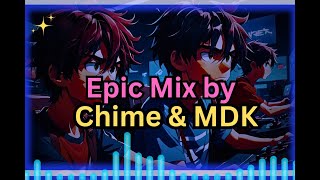 Geometry Dash x Electronic Beats 🎮🎶 Epic Mix by Chime amp MDK freetunesglobe music chime [upl. by Tace]