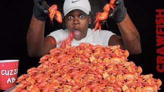 SPICY LOUISIANA CRAWFISH BOIL MUKBANG  HOW TO EAT CRAWFISH [upl. by Galloway]