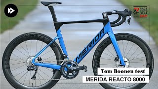 Tom Boonen test Merida Reacto 8000 [upl. by Amal]