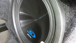 Duramax alpine type s 10 and type r speakers [upl. by Eded]