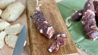 How to make Italian SALAMI CORALLINA from ROME [upl. by Edmee]