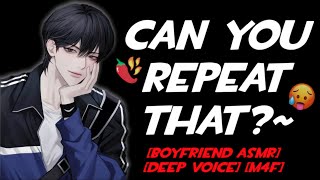 Accidentally calling your Boyfriend quotDADDYquot  Boyfriend ASMR M4F Flustered [upl. by Thier]