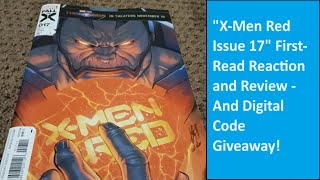 quotXMen Red Issue 17quot FirstRead Reaction and Review  And Digital Code Giveaway [upl. by Matrona]