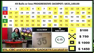 MEGA BINGO DRAW 11022024JACKPOT IS 63116000 ADS ARE MUTED TO AVOID COPYRIGHT INFRINGEMENT [upl. by Kerekes]