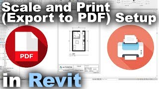 Scale and Print Export to PDF Setup in Revit Tutorial [upl. by Perretta]