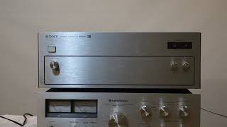 Sony Stereo Amplifier TAN5550 Vfet [upl. by Kenlay]