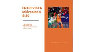 Entrevista quotLa pequequot Jugadora del Pescados Rubén Burela  Matinal Lider [upl. by Tamah]