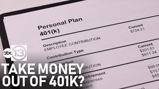 Should you take money out of your 401K during COVID19 hardships [upl. by Saffier]