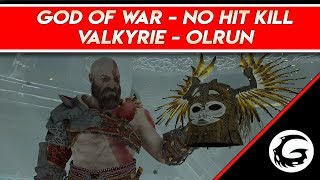 God of War  How to Slay Olrun Valkyrie 4 Pro Guide 0 Hits  Gaming Instincts [upl. by Parrnell]