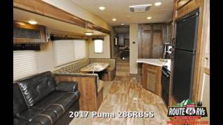 2017 Palomino Puma 286RBSS Fifth Wheel in Claremore OK [upl. by Enialahs540]