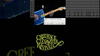 Creedence Clearwater Revival I Heard It Through The Grapevine Guitar Tab Cover [upl. by Swart636]