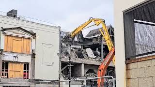 Falkirk Callendar Square Demolition Part 4 [upl. by Ebaj347]