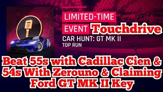 Asphalt 9 Touchdrive Car Hunt FORD GT MK II  CADILLAC CIEN amp ITALDESIGN ZEROUNO amp CLAIMING KEY [upl. by Carling572]