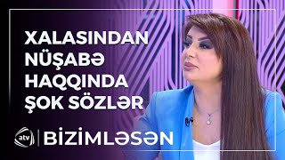 Nüşabənin xalası CANLI EFİRDƏ NƏLƏR DANIŞDI  Bizimləsən [upl. by Ahtnamas]