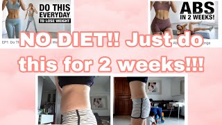 I DID THE 2 WEEKS PROGRAM CHALLENGE  CHLOE TING CHALLENGE [upl. by Nnayelhsa972]