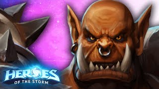 Garrosh The Unstoppable Force  Garrosh Heroes of the Storm Gameplay [upl. by Gerti]