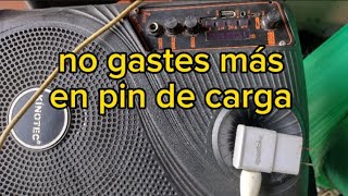 cómo poner tu parlante directo sin el pin de carga fácil de hacer [upl. by Toms]