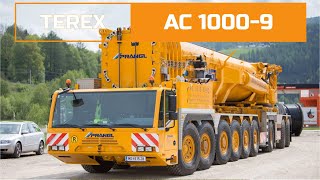 TEREX AC 10009  one of the most powerful allterrain cranes in the world [upl. by Luemas]